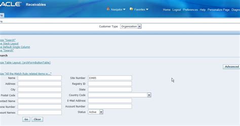 oracle self service log in.